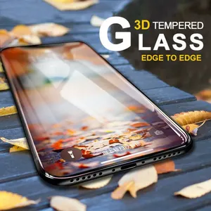 3D Full Cover 9H Tempered Glass Screen Protector for iPhone XR ΓÇô Full Glue Edge-to-Edge Protection