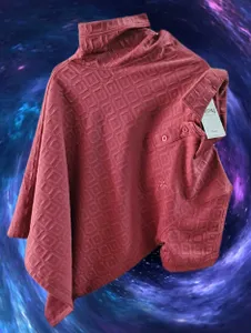 Bossy Teen Men├ó┬Ç┬Ös Casual Textured Turtleneck Popcorn T-Shirt Age 10-15