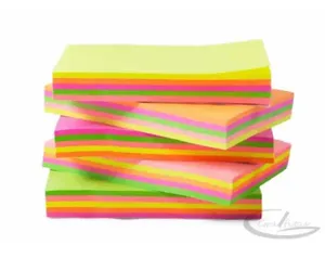 Multi color sticky note