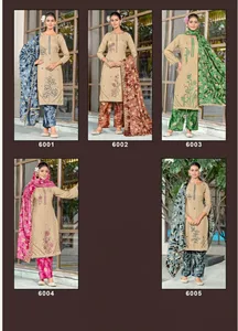 Elegant Rayon Salwar Kameez Material with Stone & Embroidery Work ├ó┬Ç┬ô Wholesale Collection