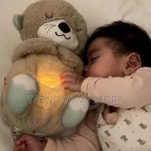 Plush Breathing Teddy Bear (P05944).