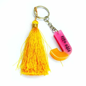 Personalized Resin Epoxy Letter Keychain, Gift for Her, Custom Epoxy Keyring,inital Keyring, A-Z Letter