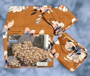 Bedsheet Set ├ó┬Ç┬ô 6├â┬ù6 Size with 2 Pillow Covers (Premium Cotton)