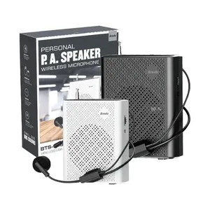 Brodu BTS-1385 Portable Personal P.A. Voice Amplifier Speaker Kit
