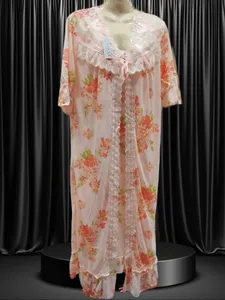 Ladies Nighty ├ó┬Ç┬ô 2-Piece Set (Free Size, Soft & Comfortable)
