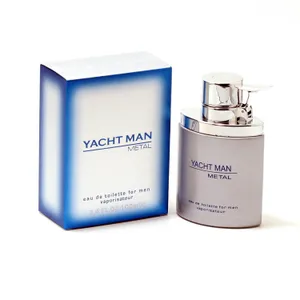 Yacht Man Metal For Men By Myrurgia - Edt Spray 3.4 oz