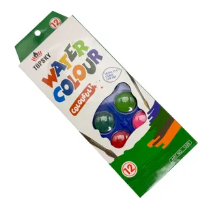 12 Color Colorful Water Color