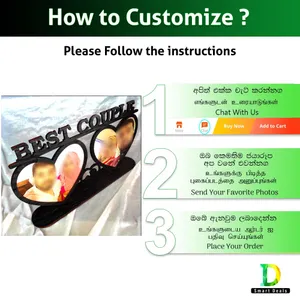 Customized Wooden Gift With Your Photo For Best Couple Gift Happy anniversary gift Birthday Gift wedding gift lover gift valentine gift