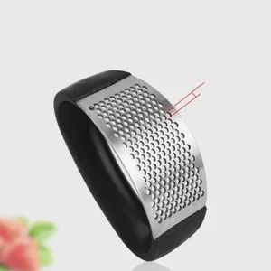 Stainless Steel Garlic Press Kitchen Garlic Press Manual Garlic Masher Kitchen Accessories Vegetable Home Gadget Accessories