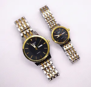 TISSOT DATE & DAY STEEL STRAP WATCH FOR MEN AND WOMEN