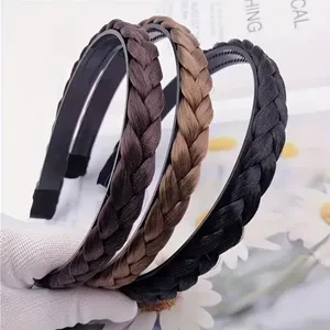 Style Women's Braided Headband | Korean Fashion Pigtail Wig Hair Hoop