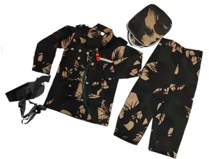 Children├ó┬Ç┬Ös Military-Style Camo Dress Set ├ó┬Ç┬ô Shirt, Pant & Accessories (6 Month- 5 Years )