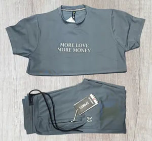 Dry Fit T-shirt & Trackbottom Set ├ó┬Ç┬ô Breathable Cotton Blend (Sizes L & XL)