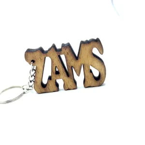 Customized Name Key Tags, Personalized Wooden Key Tags, Key Chain, Key Ring..