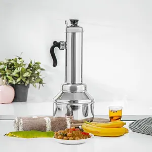 Good Quality of Stainless Steel Pittu Maker Brand New Pittu Kodam With Whistle Kitchen Special Pittu Bamboo.