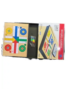 Ludo and, Chutes and ladder two in one game board DL28G3