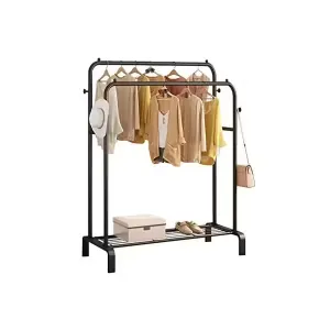 Double Rod Heavy Duty Cloth Rack (P03621).