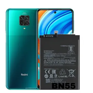 BN55 Xiaomi Original Battery For Redmi Note 9S Note 9Pro Genuine 5020mAh Battery Redmi Note 9Pro Note 9S