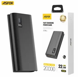 Aspor A336 Super Fast Charging 20000mAh Power Bank