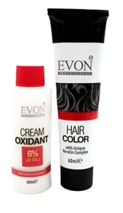 Evon hair colour 5.6 light brown red