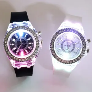 2Pcs Trendy Watch with Lights