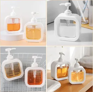 Handwash Liquid Soap Dispenser Bottle for Wash Basin, ABS Plastic Multipurpose Liquid Soap Dispenser for Bathroom, Kitchen, Sink, Wash Basin, Shower G