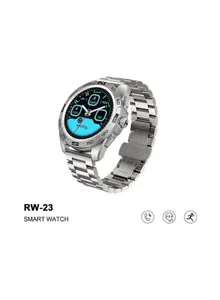 RW-23 Germany High Quality Bluetooth Calling Smartwatch Silver