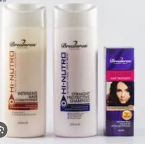 Dreamron straight protective shampoo conditioner and 50ml silicon oil