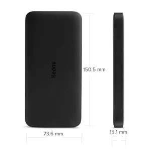 Redmi Power Bank 10000mAh Dual Output fast charging, Double USB output 5.1V/2.6A 10 Watts Fast Charge