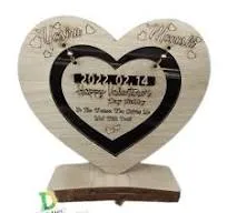 Customized Wooden Gift With Your Name & Wishes  For Valentine's Day Gift Happy anniversary gift Birthday Gift wedding gift lover gift valentine gift