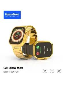 Golden watch Ultra G9 smart watch with Extra Strap