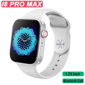 i8 Pro max Smart Watch Bluetooth 5.0 For Android And iPhone IOS With Heart Rate Tracking Answer Call Sport Fitness Tracker Custom Dial For Men Women
