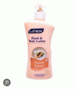 Lafresh papaya hand and body lotion 550ml
