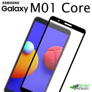 Full Glue Tempered Glass Screen Protector for Samsung Galaxy A01 Core M01 Core