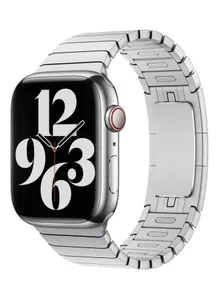 Haino-Teko Smart Watch S8 Max Silver Edition with Stainless and Leather Strap