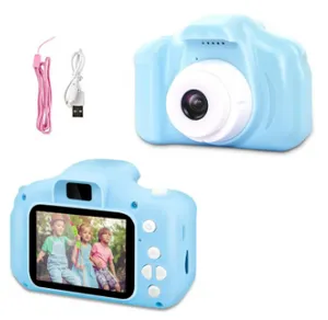 HD 1080P Digital Camera Mini Children's Camera For Kids 2 inch IPS Screen Photo Video Cameras Toys For Girls Boy Birthday Gift