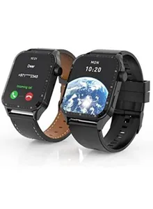 Haino Teko Germany S1 Smartwatch with two Strap and Wireless Magnetic Charger for Men's and Boy's