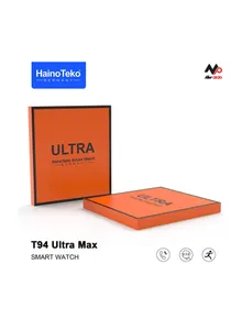 Haino Teko Germany Smart Watch Ultra Max T94 with 4 Set Strap and Wireless Charger