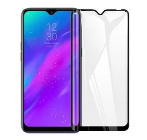 Full Glue Full Cover 9H Tempered Glass Screen Protector for Vivo Y90