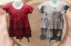 Girls’ Linen Frock – Soft & Elegant (Age 1½ to 2½ Years)