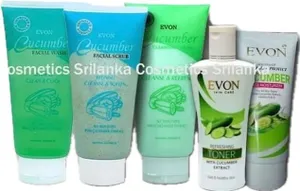 Evon cucumber facial kit package scrub,pack,toner,cleanser and face wash