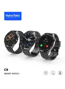 Smart Watch With 3 Pairs Strap C9