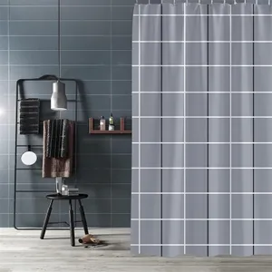 Shower Curtain with Holes (P05081).