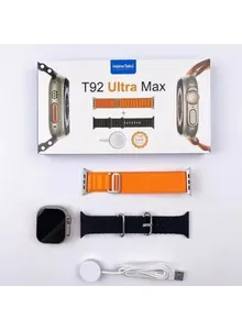 Hainoteko T92 Ultra Max 8 series smartwatch 2” Hd screen Customize Dial large Capacity battery Dual strap