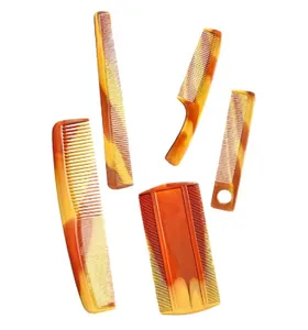 5pcs Professional Hair Comb Set – Styling, Cutting & Detangling – Unisex Salon-Grade Combs