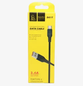 Type C Cable Fast Charging Cable 1 Meter Vdenmenv D01T