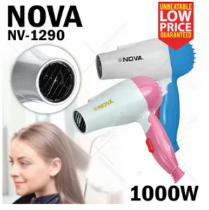 Number 01 Professional Nova Hair Styling Foldable Salon Hair Dryer 1000W