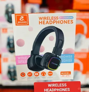 JEQANG JH-615 Wireless Bluetooth Headphones – Foldable with LED Light & HiFi Sound