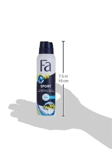 FA Deodorant 5 Ounce Spray Sport 48 Hour (Blue) (150ml)