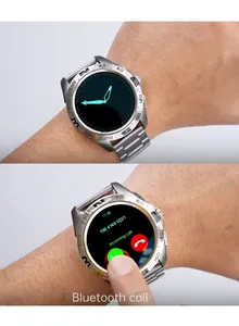 Haino Teko Germany RW 23 Smartwatch Round Shape Stainless Chain and HD Full Screen